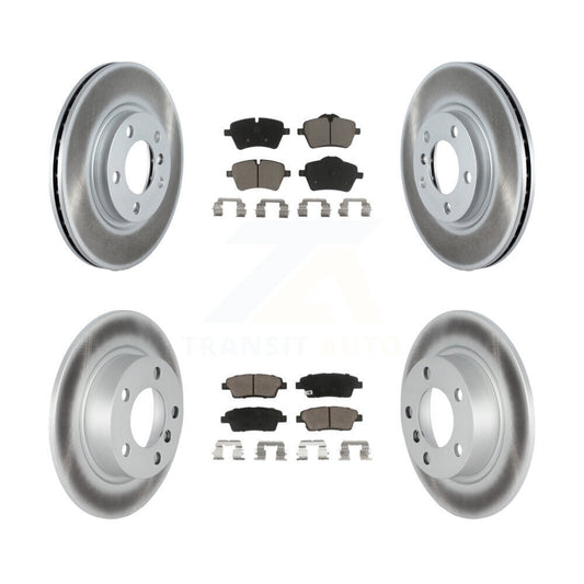 [Avant + Arrière] Kit de disque (revêtu) et plaquette (céramique) de frein pour Mini Cooper Countryman Paceman KGC-100766