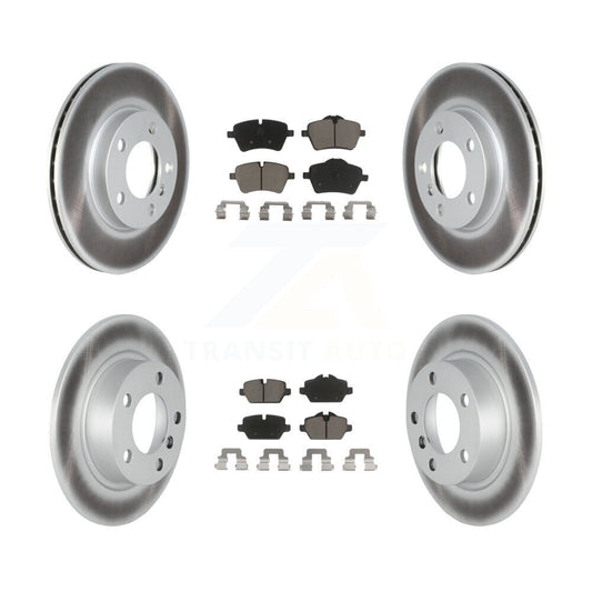 [Avant + Arrière] Kit de disque (revêtu) et plaquette (céramique) de frein pour Mini Cooper Countryman Paceman KGC-100767