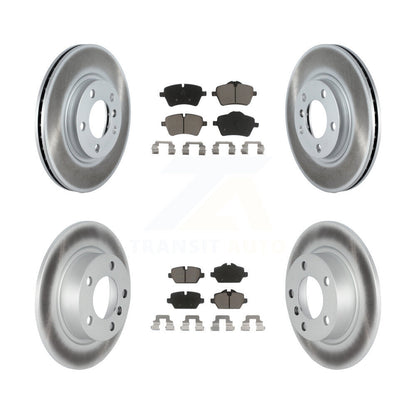 [Avant + Arrière] Kit de disque (revêtu) et plaquette (céramique) de frein pour Mini Cooper Countryman Paceman KGC-100768
