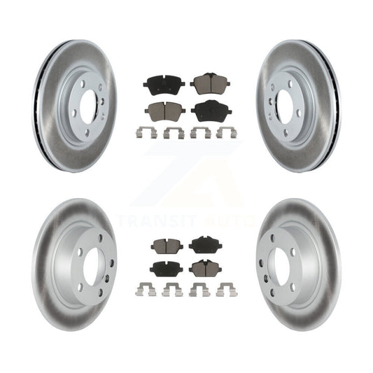 [Avant + Arrière] Kit de disque (revêtu) et plaquette (céramique) de frein pour Mini Cooper Countryman Paceman KGC-100768