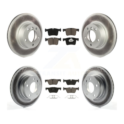[Avant + Arrière] Kit de disque (revêtu) et plaquette (céramique) de frein pour BMW 328i 320i 428i 228i 230i 328d xDrive KGC-100801