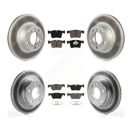 [Avant + Arrière] Kit de disque (revêtu) et plaquette (céramique) de frein pour BMW 328i 320i 428i 228i 230i 328d xDrive KGC-100801