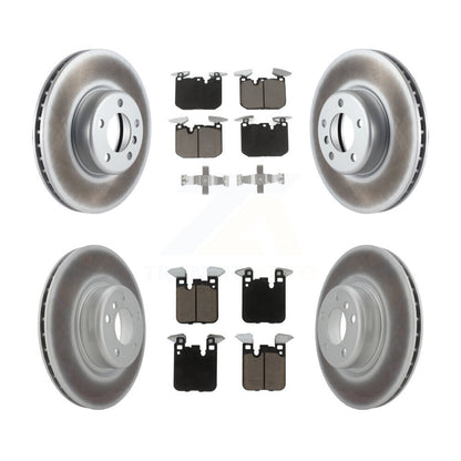 [Avant + Arrière] Kit de disque (revêtu) et plaquette (céramique) de frein pour BMW 428i 228i xDrive Gran Coupe M240i KGC-100805