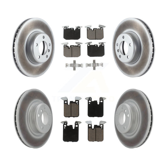 [Avant + Arrière] Kit de disque (revêtu) et plaquette (céramique) de frein pour BMW 428i 228i xDrive Gran Coupe M240i KGC-100805