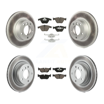 [Avant + Arrière] Kit de disque (revêtu) et plaquette (céramique) de frein pour BMW 328i 323i KGC-100807