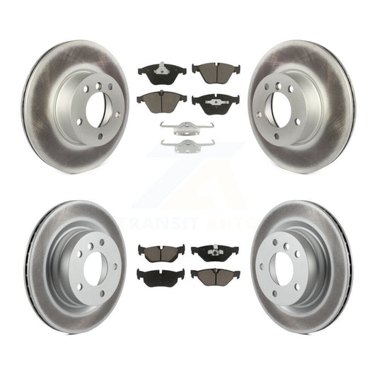 [Avant + Arrière] Kit de disque (revêtu) et plaquette (céramique) de frein pour BMW 328i 323i KGC-100807