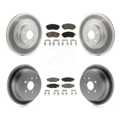 [Avant + Arrière] Kit de disque (revêtu) et plaquette (céramique) de frein pour Subaru Outback Forester Impreza Legacy KGC-100911