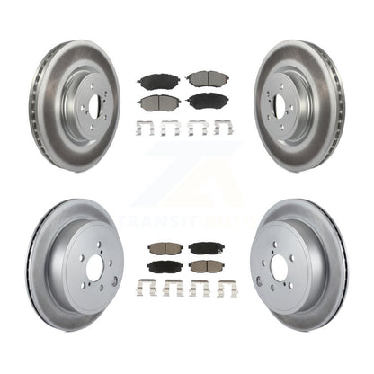 [Avant + Arrière] Kit de disque (revêtu) et plaquette (céramique) de frein pour Subaru Outback Legacy KGC-100912