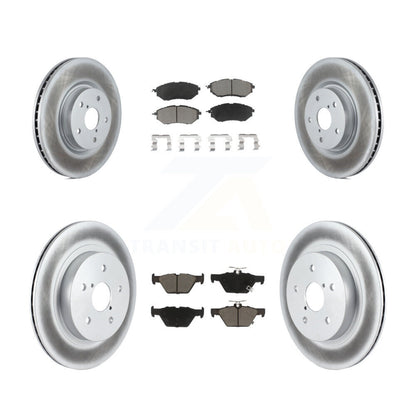 [Avant + Arrière] Kit de disque (revêtu) et plaquette (céramique) de frein pour Subaru Outback Legacy WRX KGC-100914