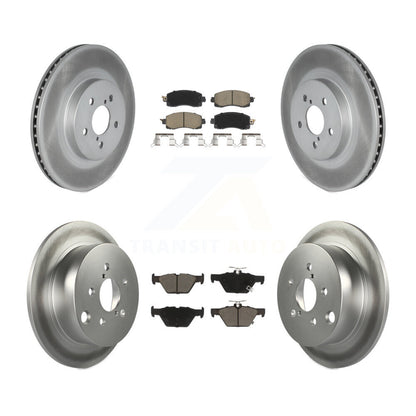 [Avant + Arrière] Kit de disque (revêtu) et plaquette (céramique) de frein pour Subaru Crosstrek KGC-100921