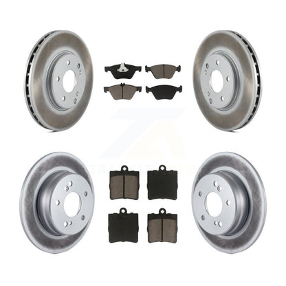 [Avant + Arrière] Kit de disque (revêtu) et plaquette (céramique) de frein pour Chrysler Crossfire Mercedes-Benz SLK320 KGC-100969