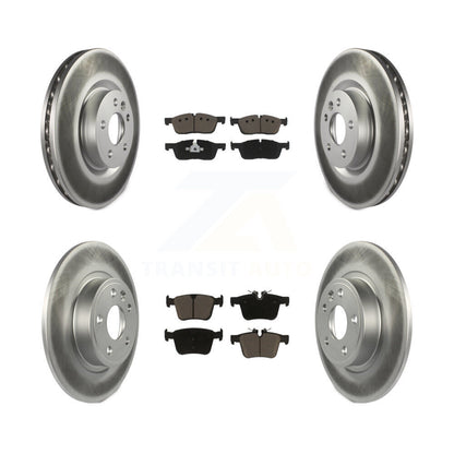 [Avant + Arrière] Kit de disque (revêtu) et plaquette (céramique) de frein pour Land Rover Discovery Sport Jaguar E-Pace KGC-100976