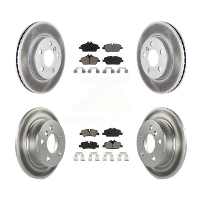 [Avant + Arrière] Kit de disque (revêtu) et plaquette (céramique) de frein pour Mini Cooper Base KGC-101062