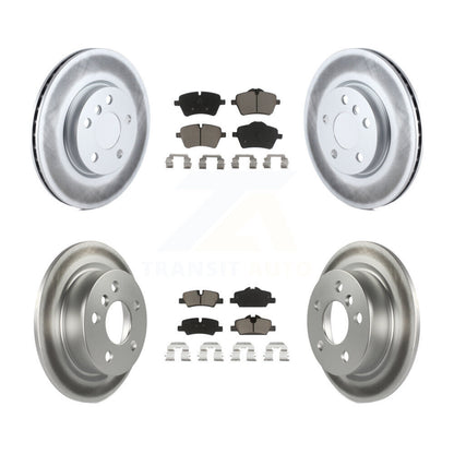 [Avant + Arrière] Kit de disque (revêtu) et plaquette (céramique) de frein pour Mini Cooper KGC-101063