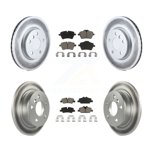 [Avant + Arrière] Kit de disque (revêtu) et plaquette (céramique) de frein pour Mini Cooper KGC-101063