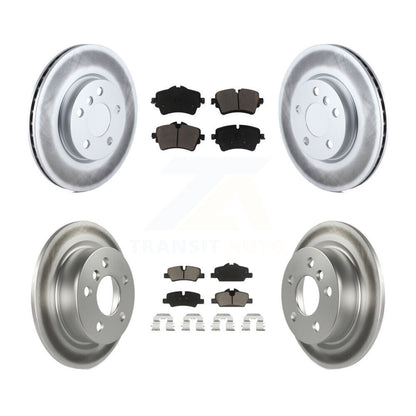 [Avant + Arrière] Kit de disque (revêtu) et plaquette (céramique) de frein pour Mini Cooper KGC-101064