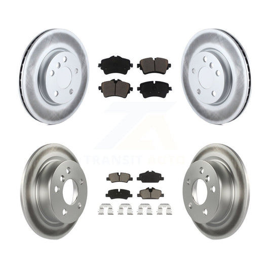 [Avant + Arrière] Kit de disque (revêtu) et plaquette (céramique) de frein pour Mini Cooper KGC-101064