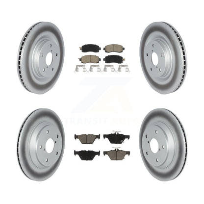 [Avant + Arrière] Kit de disque (revêtu) et plaquette (céramique) de frein pour 2019-2021 Subaru Forester avec 316mm Diameter Rotor KGC-101085
