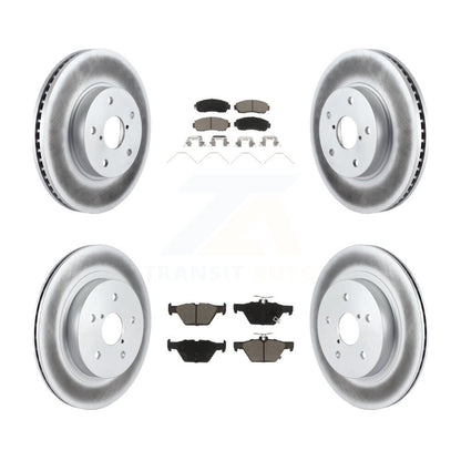[Avant + Arrière] Kit de disque (revêtu) et plaquette (céramique) de frein pour 2016-2019 Subaru Legacy 2.5L KGC-101087