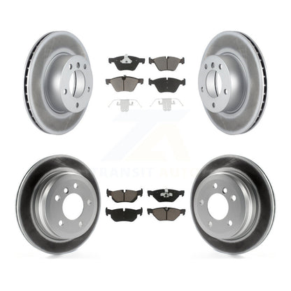 [Avant + Arrière] Kit de disque (revêtu) et plaquette (céramique) de frein pour BMW 328i 328xi 325xi KGC-101091