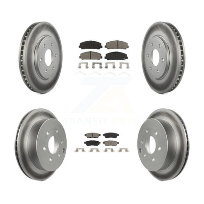 [Avant + Arrière] Kit de disque (revêtu) et plaquette (céramique) de frein pour Suzuki Equator KGC-101096