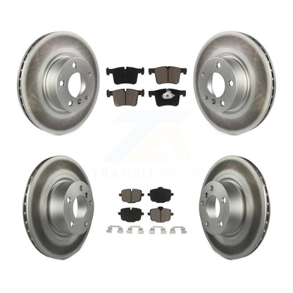 [Avant + Arrière] Kit de disque (revêtu) et plaquette (céramique) de frein pour 2012 BMW X3 From 10 11 KGC-101097