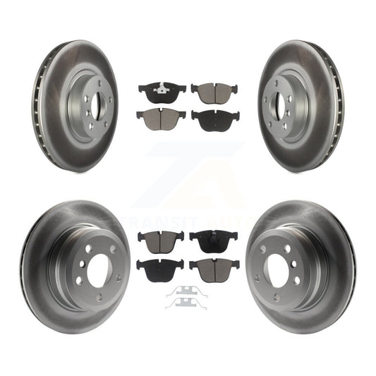[Avant + Arrière] Kit de disque (revêtu) et plaquette (céramique) de frein pour 2009 BMW X6 xDrive35i From 10 08 KGC-101111