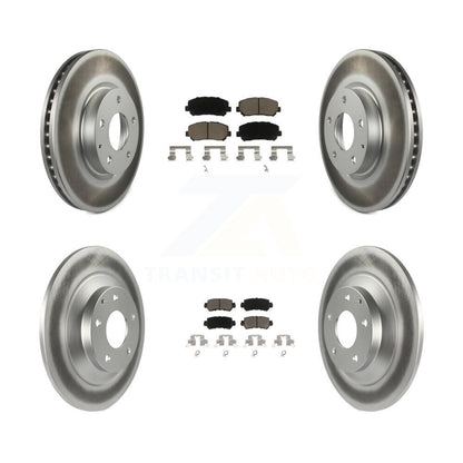 [Avant + Arrière] Kit de disque (revêtu) et plaquette (céramique) de frein pour Mazda CX-5 KGC-101131