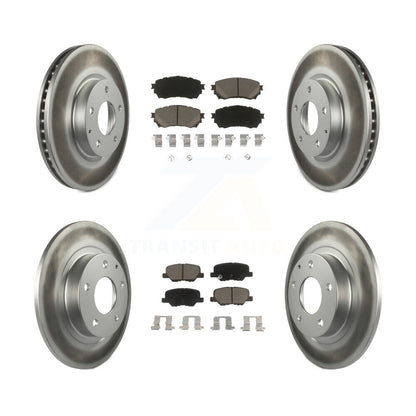 [Avant + Arrière] Kit de disque (revêtu) et plaquette (céramique) de frein pour Mazda 6 KGC-101198