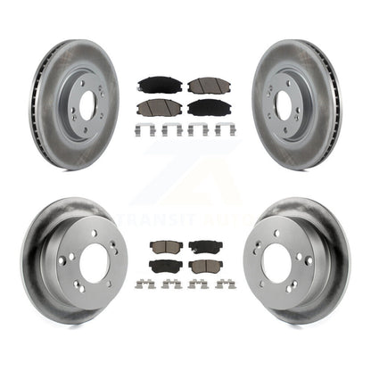 [Avant + Arrière] Kit de disque (revêtu) et plaquette (céramique) de frein pour Hyundai XG350 KGC-101245