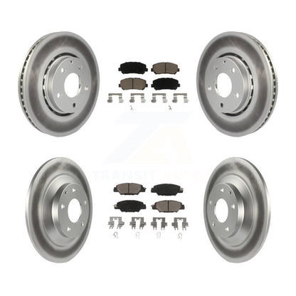 [Avant + Arrière] Kit de disque (revêtu) et plaquette (céramique) de frein pour Mazda CX-5 KGC-101256