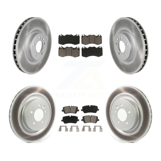 [Avant + Arrière] Kit de disque (revêtu) et plaquette (céramique) de frein pour Land Rover Range Sport KGC-101293