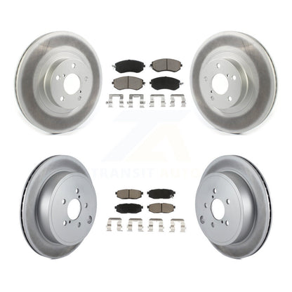 [Avant + Arrière] Kit de disque (revêtu) et plaquette (céramique) de frein pour Toyota 86 Subaru BRZ KGC-101340