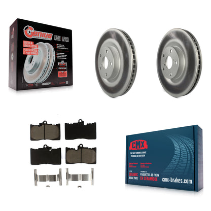 [Avant] Kit de disque (revêtu) et plaquette (céramique) de frein pour Lexus GS350 IS300 IS350 RC350 IS200t RC300 RC200t GS300 GS450h GS200t GS460 KGC-101399