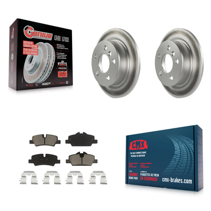 [Arrière] Kit de disque (revêtu) et plaquette (céramique) de frein pour Mini Cooper KGC-101429