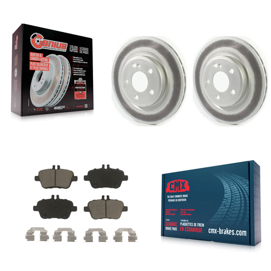 [Arrière] Kit de disque (revêtu) et plaquette (céramique) de frein pour Mercedes-Benz GLA250 CLA250 INFINITI QX30 KGC-101434