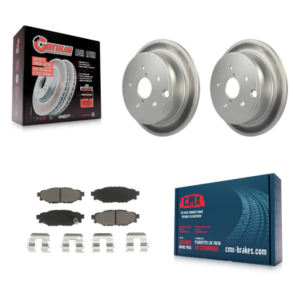 [Arrière] Kit de disque (revêtu) et plaquette (céramique) de frein pour Subaru WRX KGC-101444