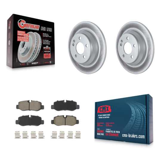 [Arrière] Kit de disque (revêtu) et plaquette (céramique) de frein pour Mercedes-Benz Metris KGC-101457
