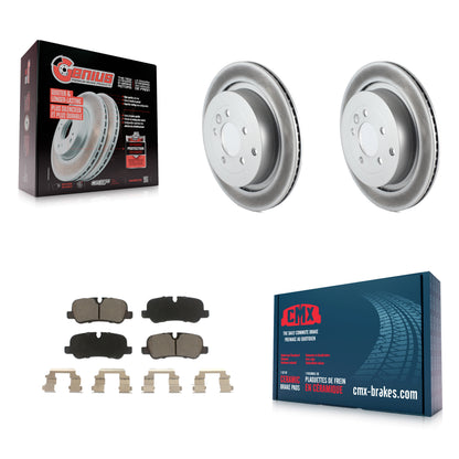 [Arrière] Kit de disque (revêtu) et plaquette (céramique) de frein pour Land Rover Range Sport LR4 LR3 KGC-101459
