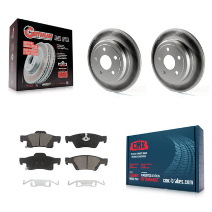 [Arrière] Kit de disque (revêtu) et plaquette (céramique) de frein pour Jeep Grand Cherokee Dodge Durango KGC-101475