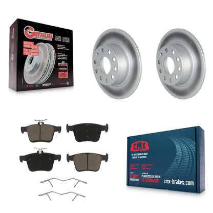 [Arrière] Kit de disque (revêtu) et plaquette (céramique) de frein pour Volkswagen Jetta Taos KGC-101477