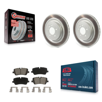 [Arrière] Kit de disque (revêtu) et plaquette (céramique) de frein pour Land Rover Range Sport KGC-101483