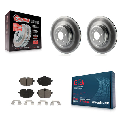 [Arrière] Kit de disque (revêtu) et plaquette (céramique) de frein pour 2016-2019 BMW Alpina B6 xDrive Gran Coupe KGC-101486