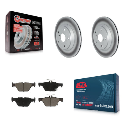 [Arrière] Kit de disque (revêtu) et plaquette (céramique) de frein pour Subaru Forester KGC-101516
