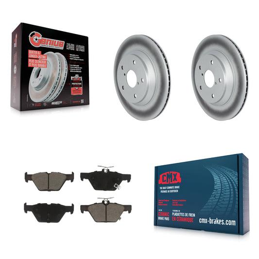 [Arrière] Kit de disque (revêtu) et plaquette (céramique) de frein pour Subaru Forester KGC-101516