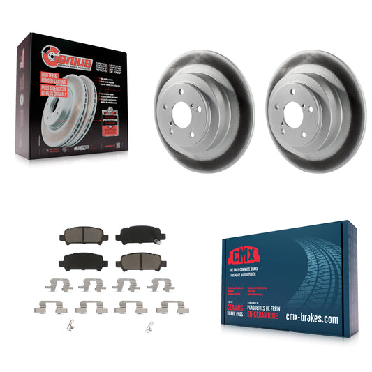 [Arrière] Kit de disque (revêtu) et plaquette (céramique) de frein pour Subaru Outback Legacy Baja KGC-101547