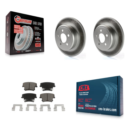 [Arrière] Kit de disque (revêtu) et plaquette (céramique) de frein pour Dodge Charger Chrysler 300 Challenger Magnum Avenger KGC-101550