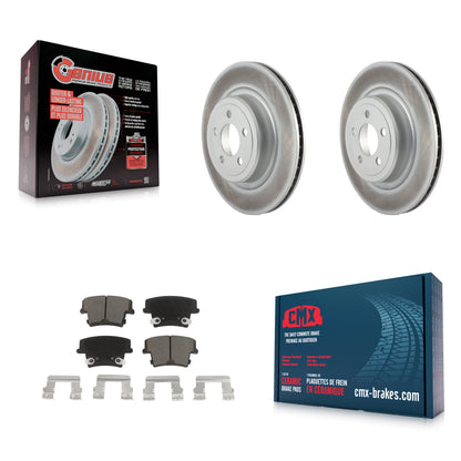 [Arrière] Kit de disque (revêtu) et plaquette (céramique) de frein pour Dodge Charger Magnum KGC-101555