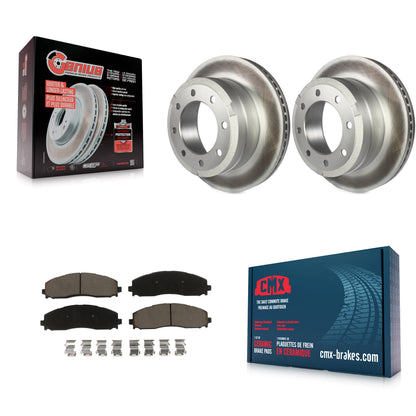 [Arrière] Kit de disque (revêtu) et plaquette (céramique) de frein pour Ford F-250 Super Duty F-350 KGC-101561