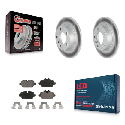 [Arrière] Kit de disque (revêtu) et plaquette (céramique) de frein pour Mini Cooper Countryman Paceman KGC-101570